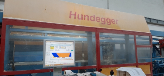 Круглопильно-фрезерный станок Hundegger K2